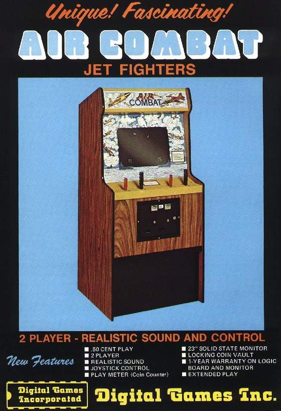 Air Combat Flyer: Front